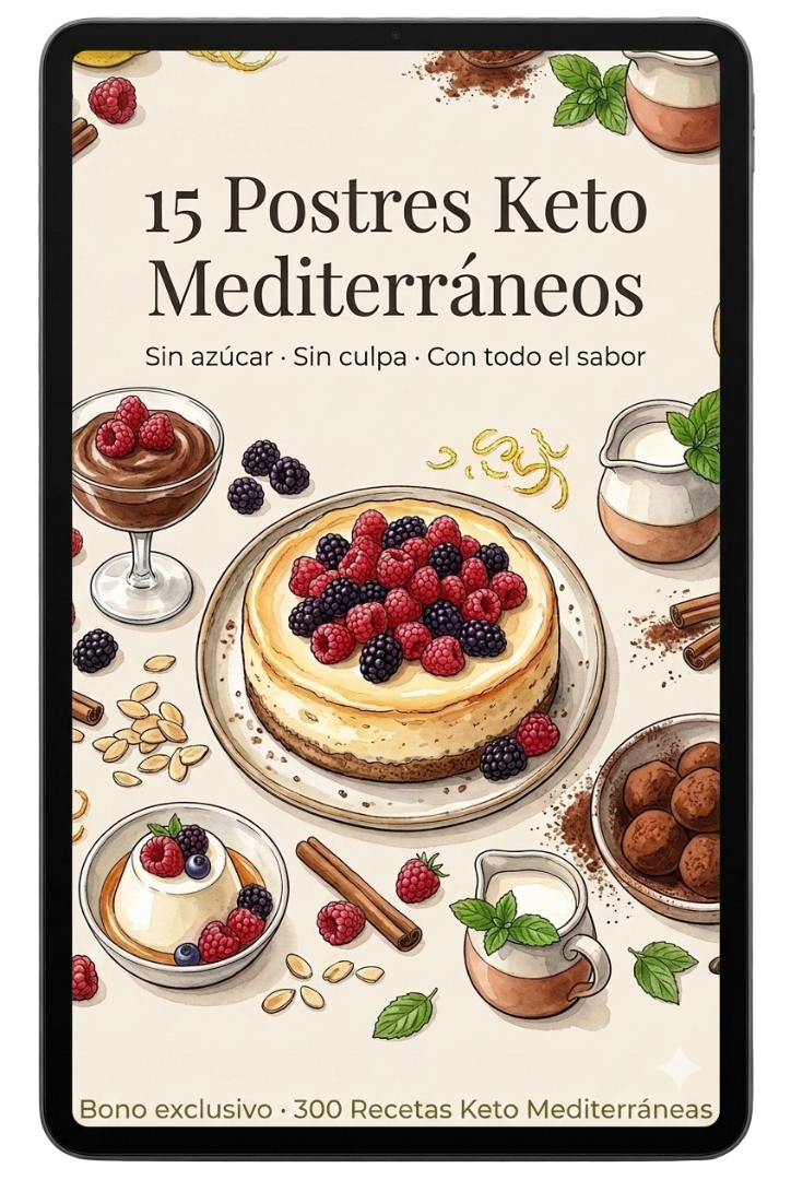 15 Postres Keto