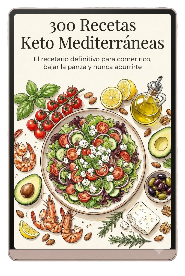 300 Recetas Keto Mediterráneas